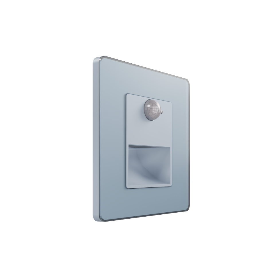 Systeme Infinity, Светильник LED с датчиком движения,  с выдержкой времени (230В), FSE001167, Стальное небо
