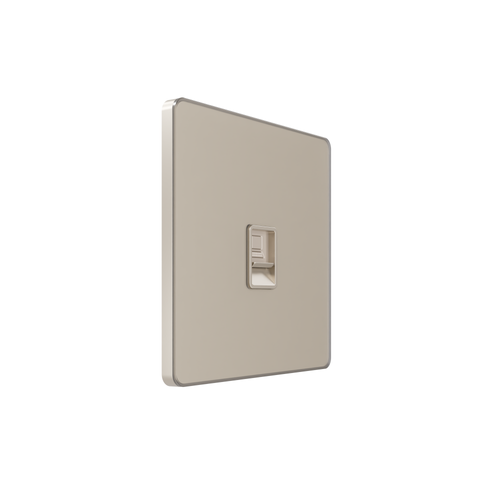 Systeme Infinity, Розетка информационная RJ-45 кат.6, FSE000586, Песчаный берег