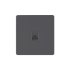 Systeme Infinity, Розетка информационная RJ-45 кат.5e, FSE000783, Вулканический пепел