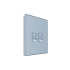 Systeme Infinity, Розетка информационная RJ-45 кат.6 2-я, FSE001188, Стальное небо
