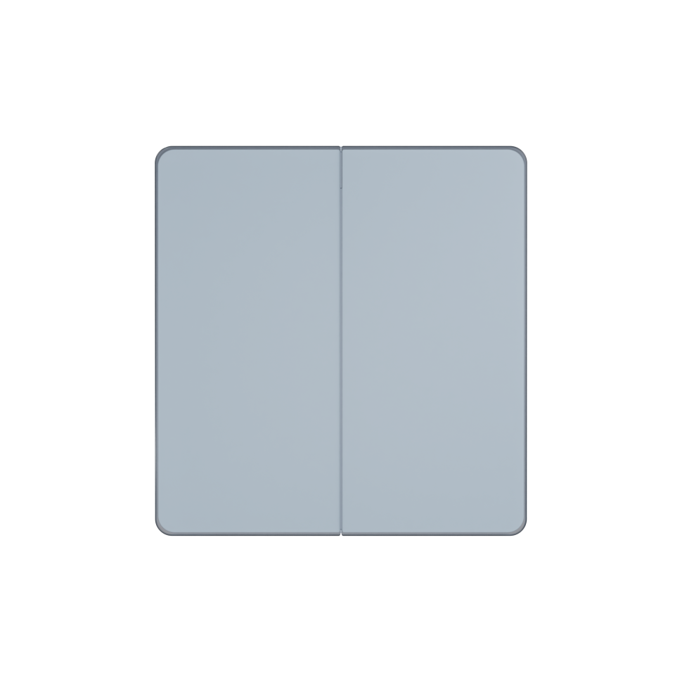 Systeme Infinity, Перекрестный переключатель 2-клавишный (250В,16АХ), FSE001173, Стальное небо