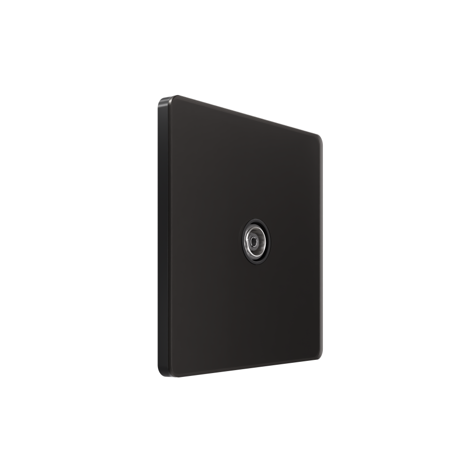 Systeme Infinity, Розетка телевизионная TV/FM 5-1000MГц,  FSE001091, Полярная ночь