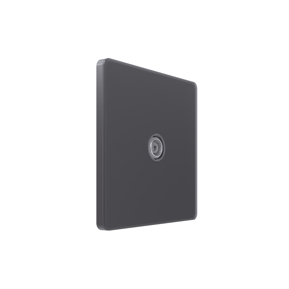 Systeme Infinity, Розетка телевизионная TV/FM 5-1000MГц, FSE000791, Вулканический пепел
