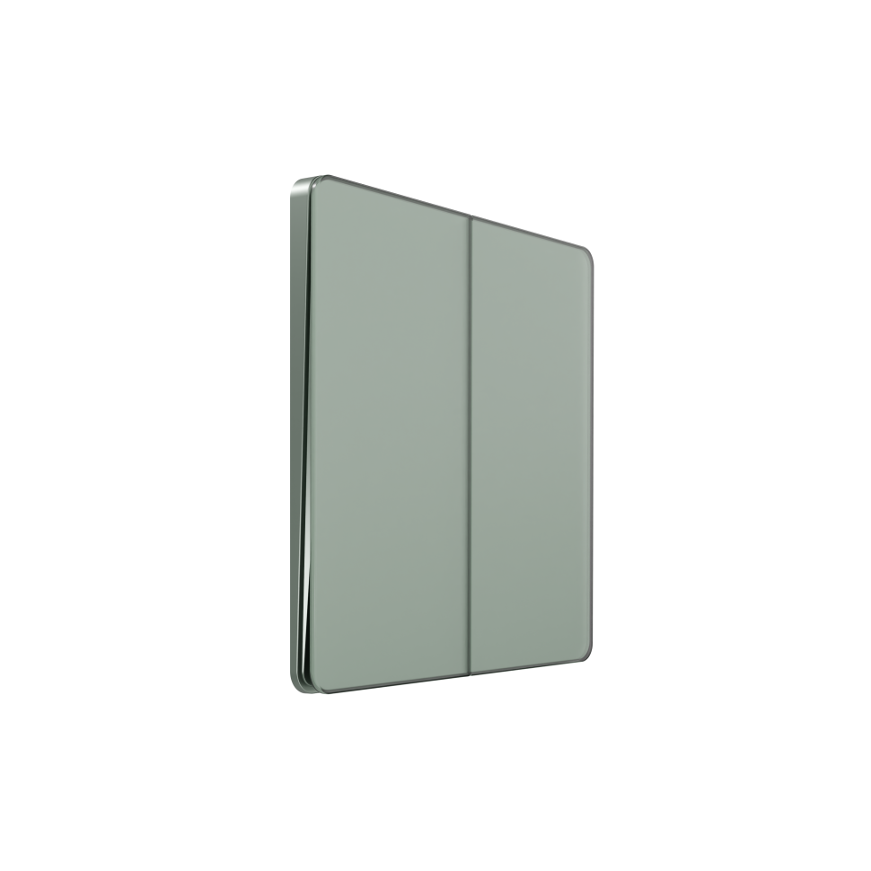 Systeme Infinity, Выключатель кнопочный 2-клавишный (250В,10А), FSE000817, Таежное утро